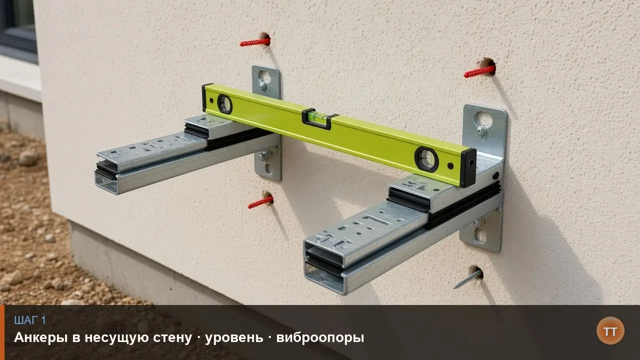 Кронштейны наружного блока